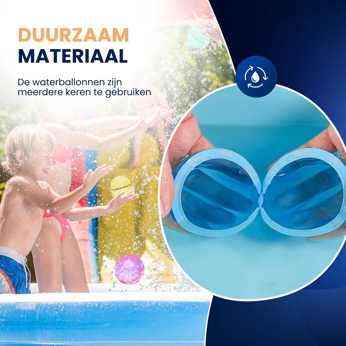 CaptainXL Waterballonnen - Herbruikbare Waterballonnen - Zelfsluitend Waterballonnen - Waterspeelgoed - Waterspeelgoed voor Buiten - Speelgoed - Duurzaam - 16 Stuks — afbeelding 8