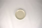 Kitchen trend - Villa - gebaksbord - beige - set van 6 - 16 cm rond