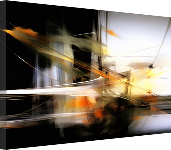 Tableaux à balayage doré - Portrait d'expressionnisme abstrait - Peintures sur toile Art moderne - Décoration murale moderne - Tableaux sur toile salon - Décoration murale chambre 150x100 cm