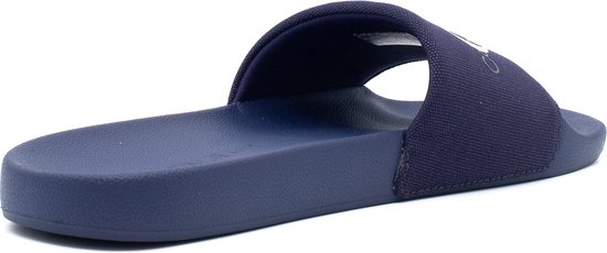 Calvin Klein Slippers Blauw  - Maat 43 - Mannen - Lente/Zomer Collectie - Rubber