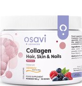 Osavi - Collageen poeder 150 g - voor haar, huid en nagels - salted Wild Berry - 30 doseringen