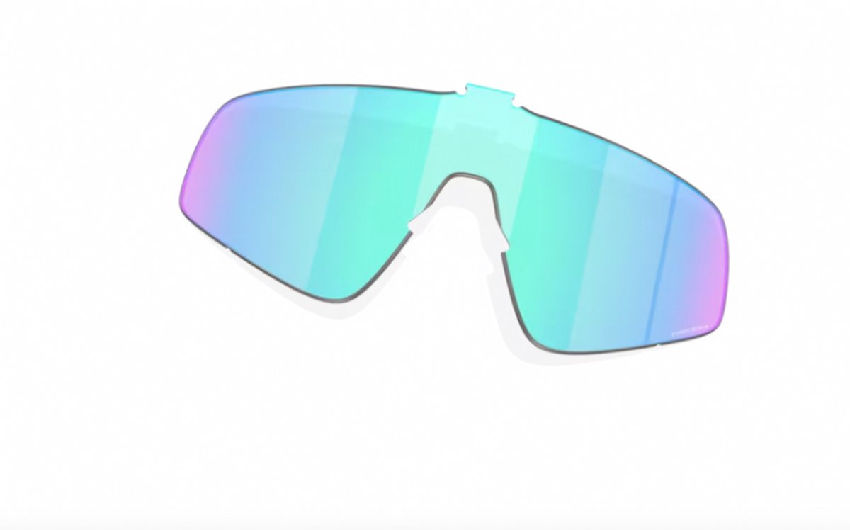 Oakley Goggles Latch Panel Vervangende Lenzen Transparant Prizm Sapphire/CAT3