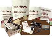 Killerbody Afval Starterspakket - Maaltijdshake & Fatburner - Vanilla & Cherry & Cookies and Cream - 1200 gr