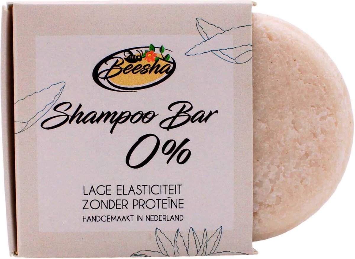 Beesha - Shampoo Bar 0% - Vegan - Sulfaatvrij - Parabeenvrij - CG Proof