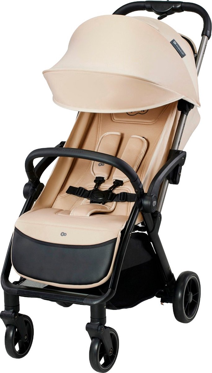 Kinderkraft APINO - Wandelwagen - Autofolding - Dune Beige (0-22kg)