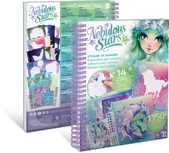 NEBULOUS STARS-STICKERS OP NUMMER
