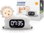 LUVION® Sheep Sleep Trainer - Réveil pour enfants - Réveil de sommeil - Avec fonction veilleuse et minuterie de réveil - Aide au sommeil pour les enfants à partir de l'âge des tout-petits (2,5 ans)