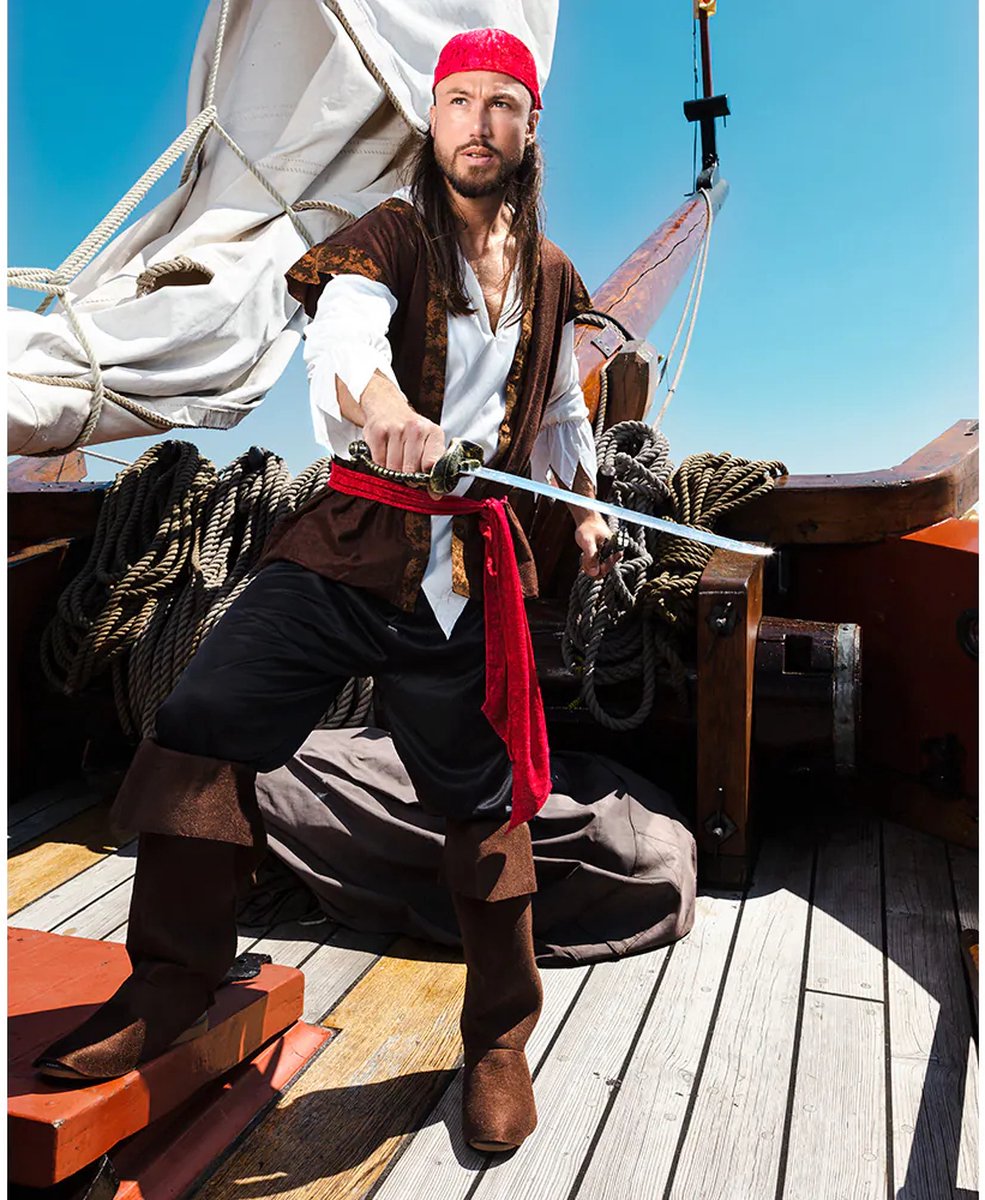 Boland - Kostuum Piraat Thunder ( ) - Volwassenen - Piraat - Piraten — afbeelding 7
