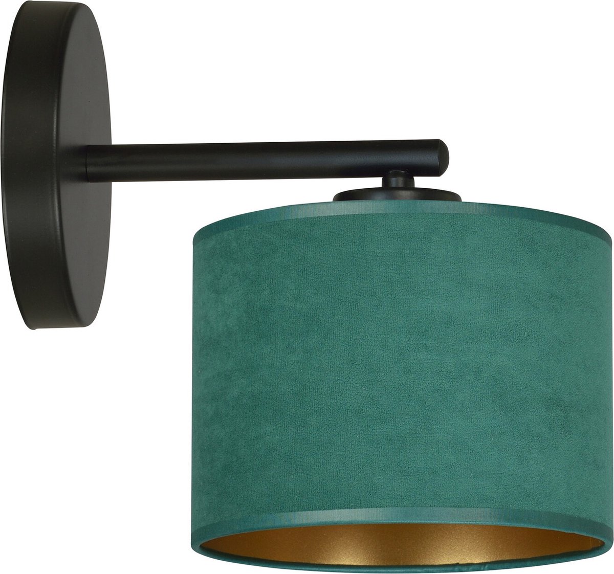 Emibig Fredensborg elegante groen ronde wandlamp E27 - Perfect voor moderne interieurs