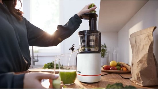 Bosch MESM500W VitaExctract - Slowjuicer - Zwart Wit van Bosch — afbeelding 5