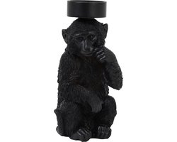 Light & Living - Kandelaar MONKEY - 16.5x15x32cm - Zwart