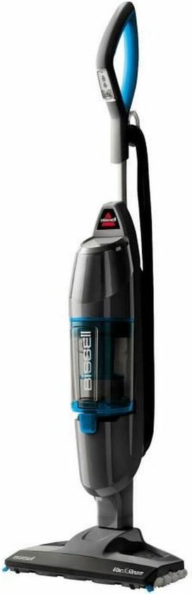 BISSELL Vac & Steam Stoomreiniger en Stofzuiger - 2 in 1 Vacuum Cleaner - Stoomklaar in 30 Seconden - Hygiënische Reiniging - Stoom Dweil - Vlekkenreiniger voor Harde Vloeren - 1977N