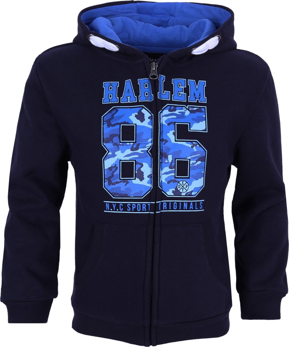 Marineblauw Harlem sweatshirt