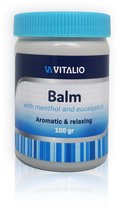 Baume Vitalio - 100 grammes - au menthel et eucalyptus - rhumes - douleurs musculaires - le baume original