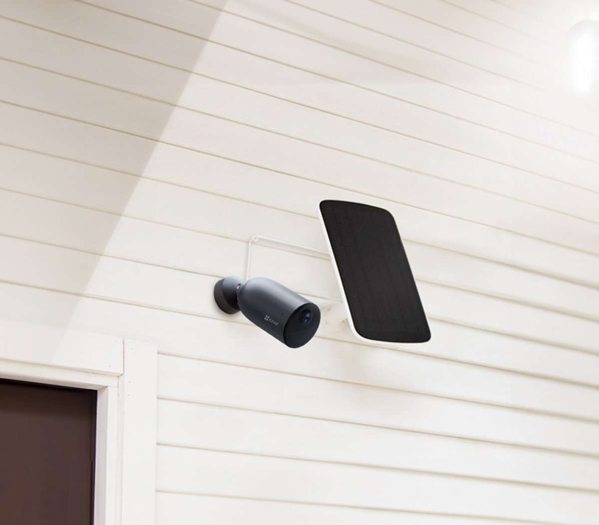 EZVIZ EB3 2K+ - WiFi Beveiligingscamera met Zonnepaneel – Pan & Tilt Camera – 2K Resolutie – AI Detectie – IP65 – Zwart – foto 3