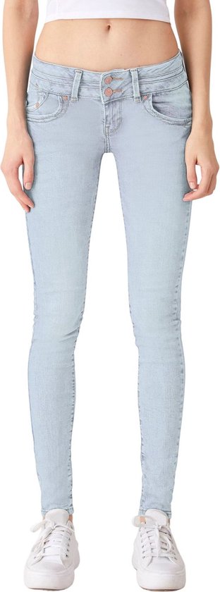 Cross Jeans Dames Jeans Broeken ROSÈ regular/straight Fit Blauw 28W