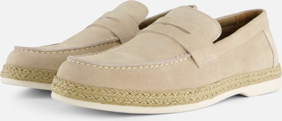 Vertice Instappers beige Suede - Maat 44