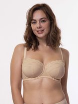 Dorina niet voorgevormde BH - Met beugel - Addison - 95D - Beige.