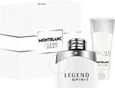 Mont Blanc Legend Spirit Giftset - 50 ml d'eau de toilette vaporisateur + 100 ml de gel douche - coffret cadeau pour homme