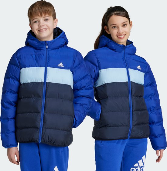 adidas Sportswear J SD JKT - Kinderen - Blauw- 152