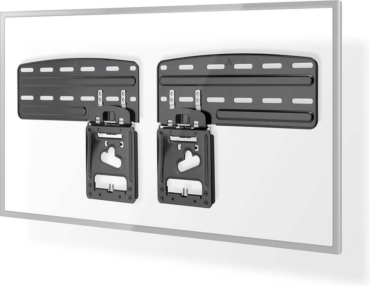 Vaste TV-Muurbeugel | 43 - 85 " | Maximaal schermgewicht: 60 kg | Minimale muurafstand: 7.50 mm | Staal