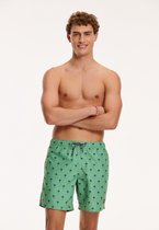 Shiwi Wijde Zwemshort - Sage green - maat 3XL (3XL) - Heren Volwassenen - Polyester- 1441110222-710-3XL
