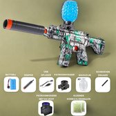 M416 Elektrisch Geelballetjes Kanon Speelgoedset - speelgoedwapen - wapen - speelgoed - airsoft - paintball - zomer - waterpistool - pistool - kinder - kinder pistool - Groen - Groep - Groepsspel - Waterblaster - (1000 Fluorescerende Geelballetjes)