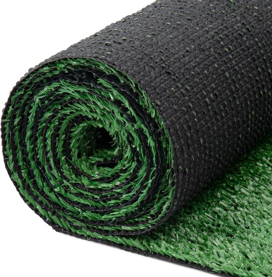Tapiso Tapis de Gazon Natural Kunstgras Vert pour Jardin Balcon Terrasse Véranda Hauteur 6 mm Taille-300x150
