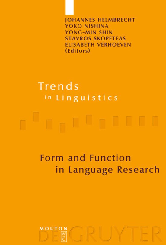 Form and Function in Language Research - cover