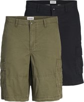 JACK&JONES PLUS JPSTCOLE JJCAMPAIGN SHORT 2PK MP PLS Heren Broek - Maat 40