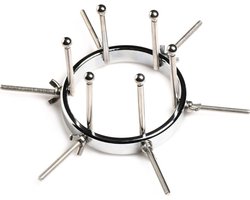 LustyToys ® - Lusty Anus Spreider Inclusief Gratis Lusty Anaal Glijmiddel 150 ml- Roestvrij Stalen Anale spreider - Anus Oprekken - Anaal en Vaginaal Spreader - Extreme BDSM Speculum