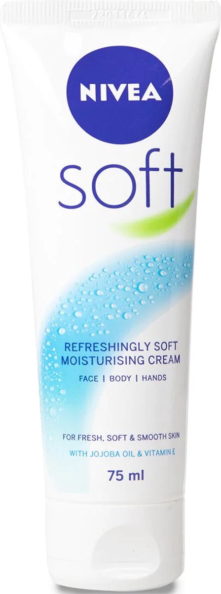 Nivea Soft Hydraterende Crème Tube 75ML