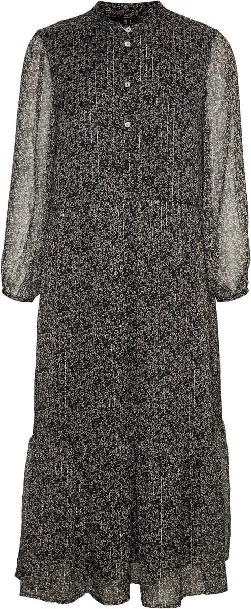 VERO MODA - Jurk - Maat S - Vrouwen - Black - polyester