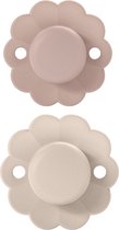 Suavinex Wonder Réversible Duo Mauve/ Chalk 0-6m 2 pièces Tétines en Silicone SXSWP1084352