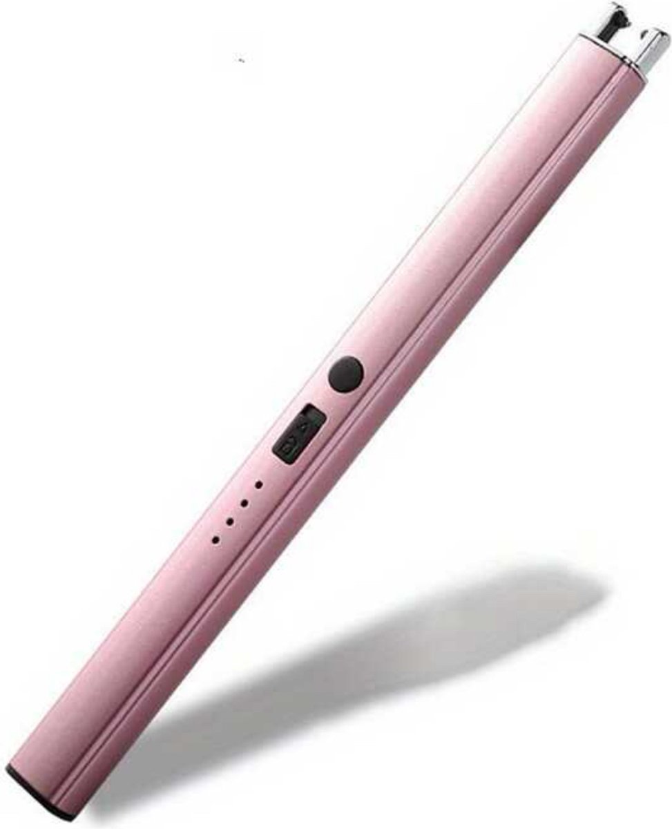Goedkoopste Elektrische Aansteker - USB Oplaadbaar - Windproof - Rose Gold