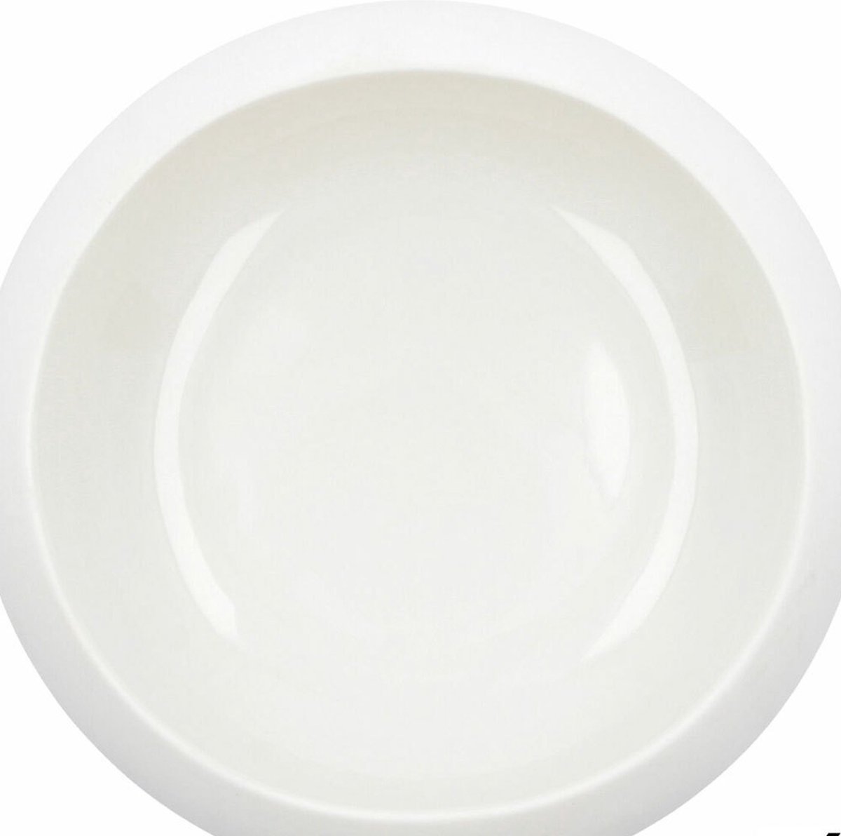 Kom Ariane Organic Keramisch Wit (16 cm) (6 Stuks)