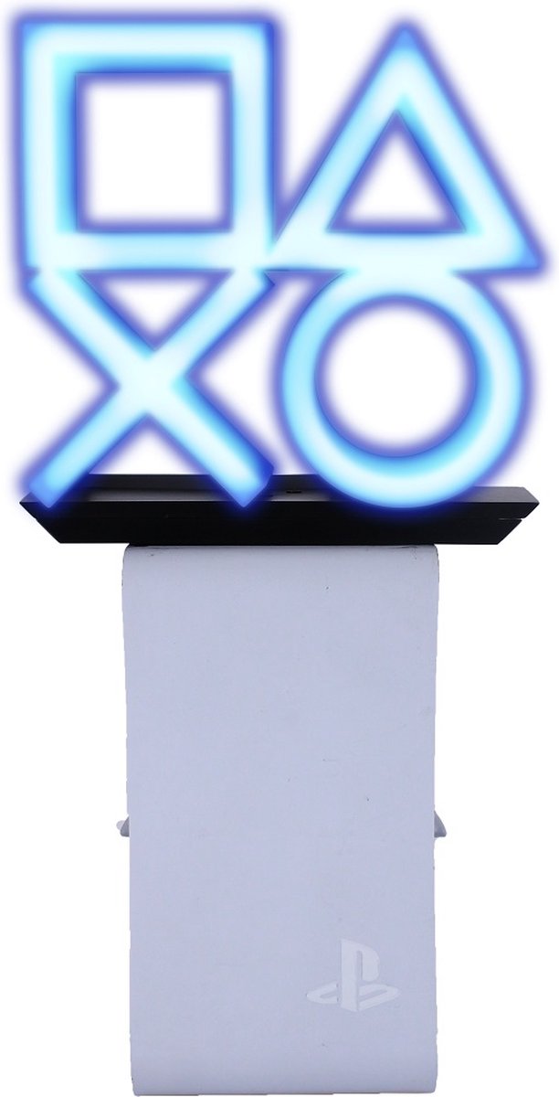 Cable Guys Ikon - Sony - Playstation Logo Light Up Telefoon & Controller Oplader/Houder