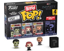 foto van Funko Hulk, Black Widow, Hawkeye and mystery chase - Funko Bitty Pop! - The Infinity Saga Figuur - 2cm