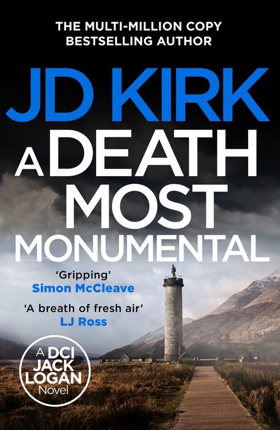 DCI Logan Crime Thrillers8-A Death Most Monumental - cover