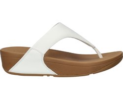 FitFlop Lulu Leather Toepost Dames Slippers - Wit
