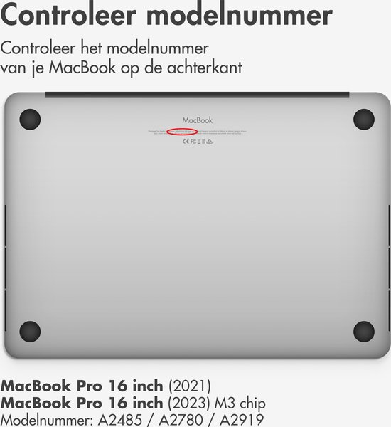 Selencia Glitter Cover Convient pour MacBook Pro 16 pouces (2021) / Pro 16 pouces (2023) puce M3 - A2485 / A2780 / A2919 - Zwart