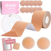 Boob Tape - Plak Bh Push Up - Nipple Covers - Incl. Tepelcovers, Boobtape, Fashion Tape, Tepelplakkers