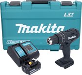 Makita DHP 482 SF1KB Accu klopboormachine 18 V 62 Nm Zwart + 1x oplaadbare accu 3.0 Ah + lader + koffer