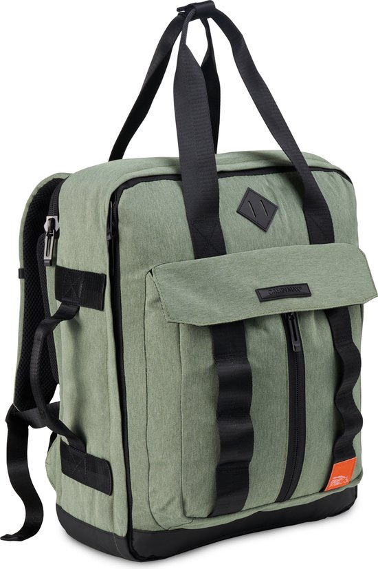 CabinMax Memphis Reistas– Handbagage 30L - Rugzak – Backpack - 45x35x20cm – Lichtgewicht - Groen