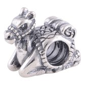 Animaux et Nature - Charms en argent - Charm chameau | Modèle de perle | Argent sterling 925 - Convient à alle merken - Avec certificat en Argent 925 - Conseil pour la fête des mères