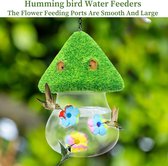 waterdispenser om buiten op te hangen, schattig vogelhuisje in paddenstoelvorm, voor wilde vogels buiten, cadeau voor vogelliefhebbers