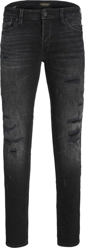 Bershka Tapered Fit - Relaxed fit jeans - black/zwart