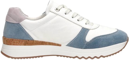 SUB55 Comfort Collection Claire 25 Sneakers Laag - licht blauw - Maat 40