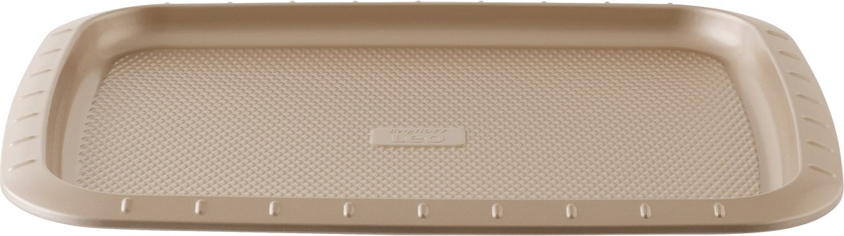 LEO Kleine koekjesplaat Balance 34x25,50x2cm - Champagne - PFAS-vrij