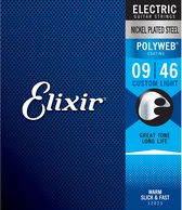 Elixir 12025 Polyweb Electric 09-46 - Cordes de guitare électrique